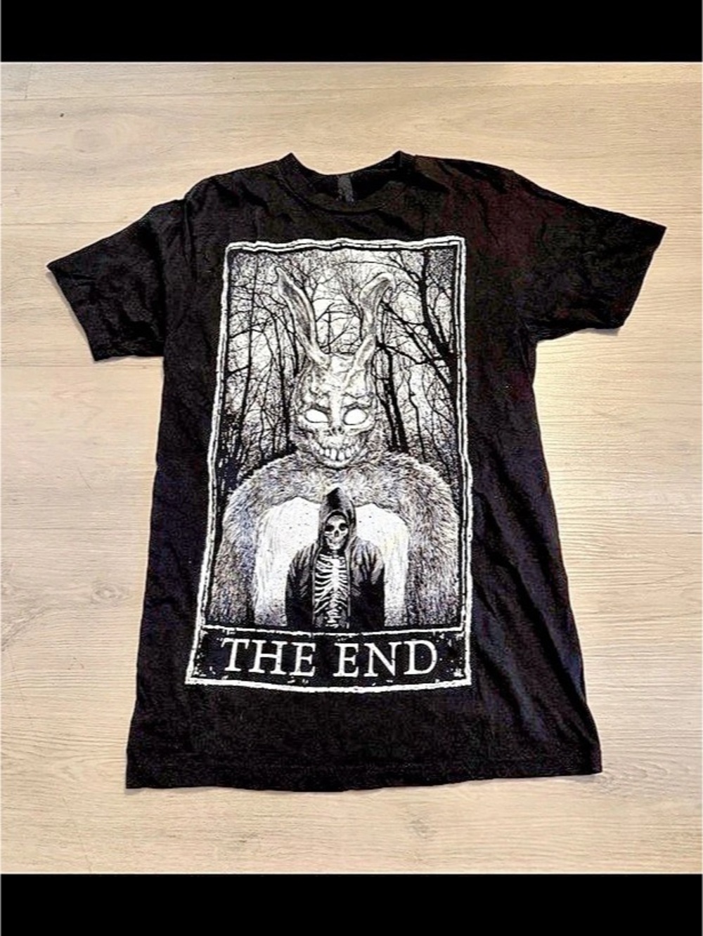 The End Tarot Shirt – Judgement Gothic Donnie Darko Inspired Mortus Viventi Sz S